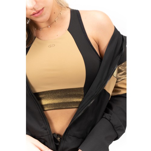 Goldbergh Facade Bra Gold GBA5050222-7102