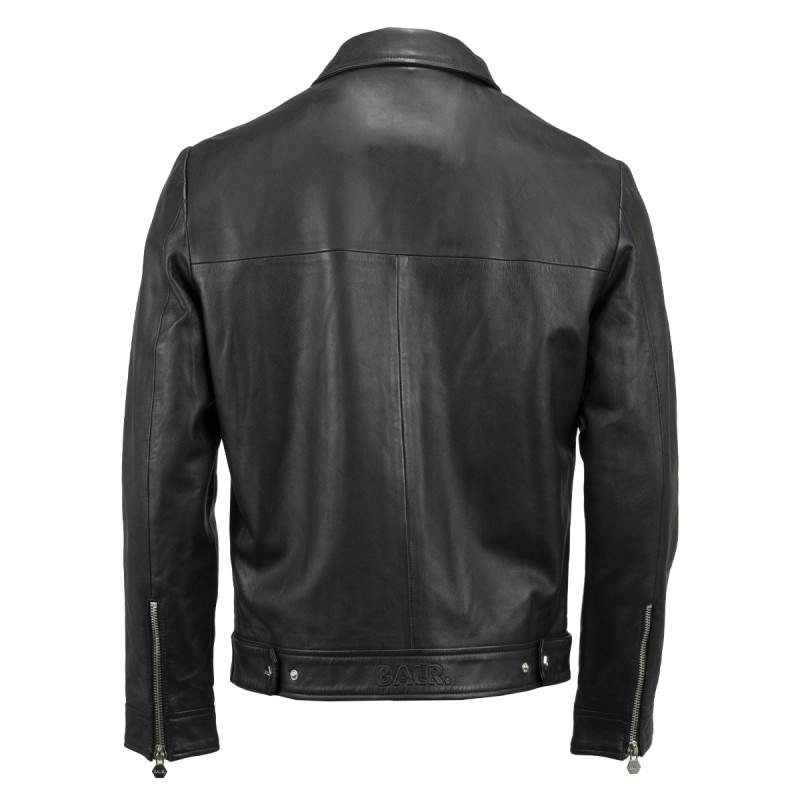 Balr. Jax Leather Jacket Jet Black B1381-1008-JET BLACK 2