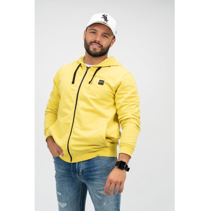 FELPA ZIP CAPPUCCIO UOMO 2