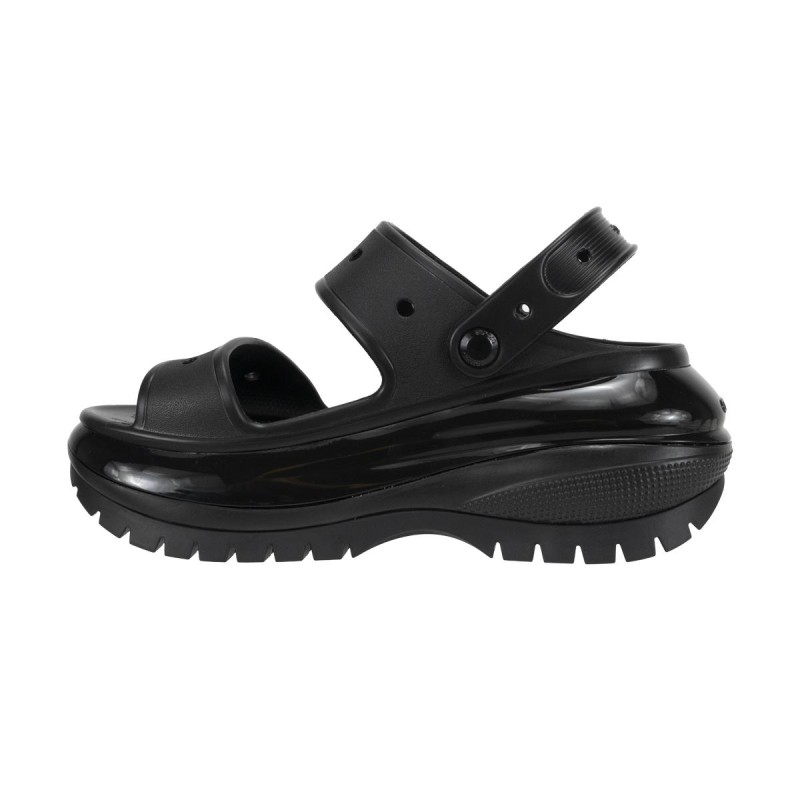 Crocs Classic Mega Crush Sandal Black 207989-001 2