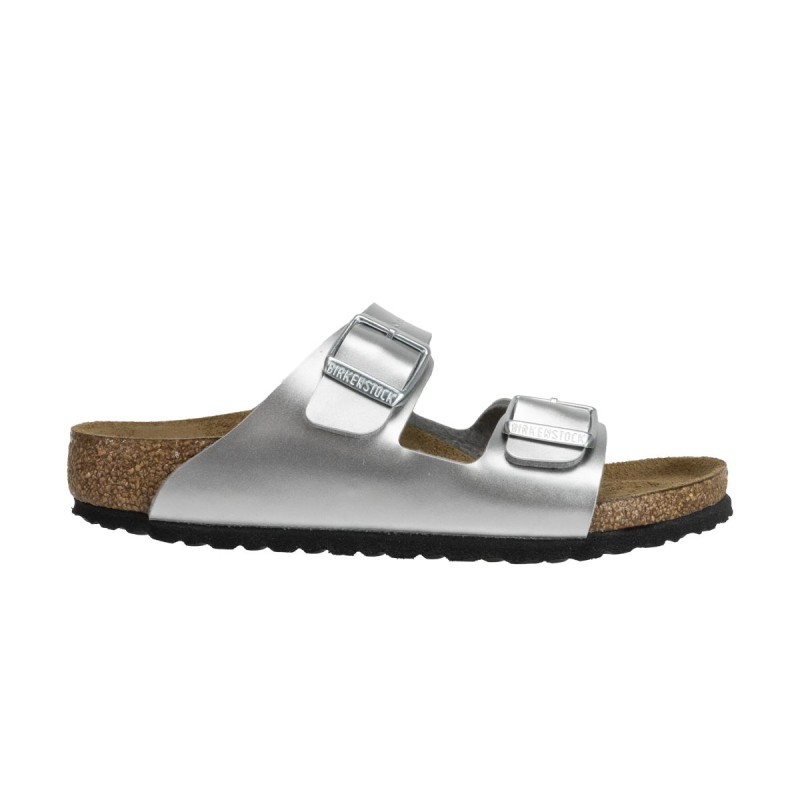 Birkenstock Arizona Kids Electric Metallic Silver 1019400