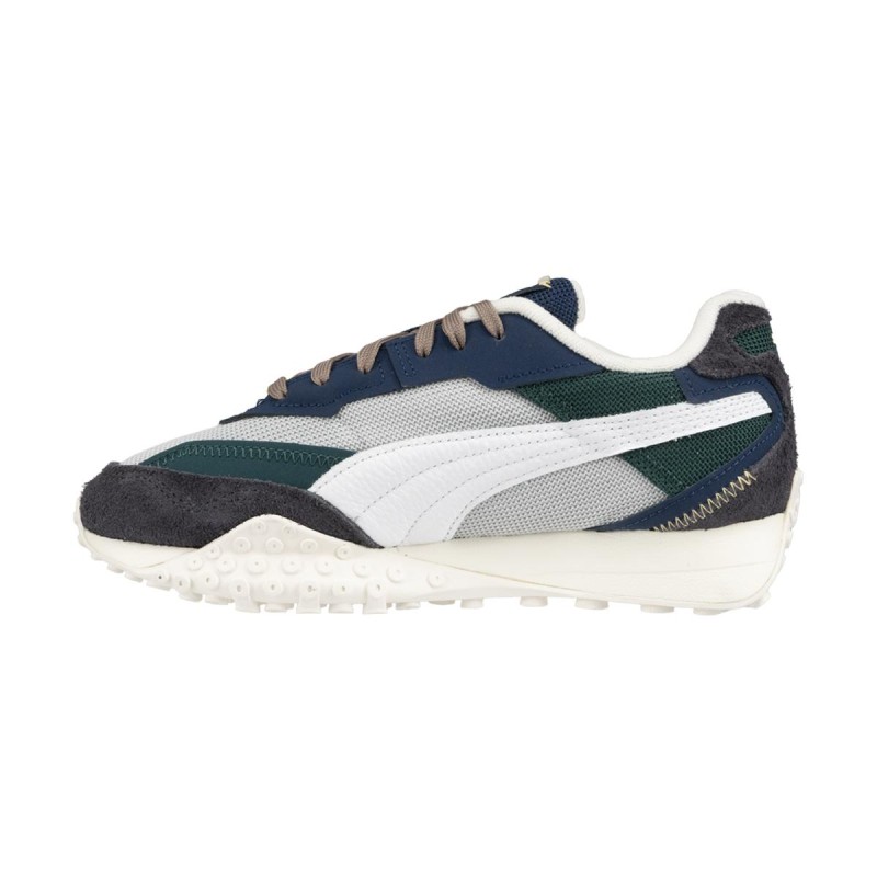 Puma Blktop Rider Select MultiWhite/Blue/Green 394829-02 2