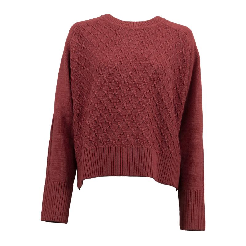 Denham Camille Structure Sweater Pomegranate Red 02230871040
