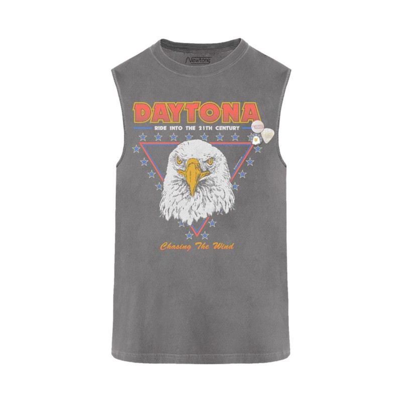 Newtone Biker Century T-Shirt Grey TSBCENT-GREY