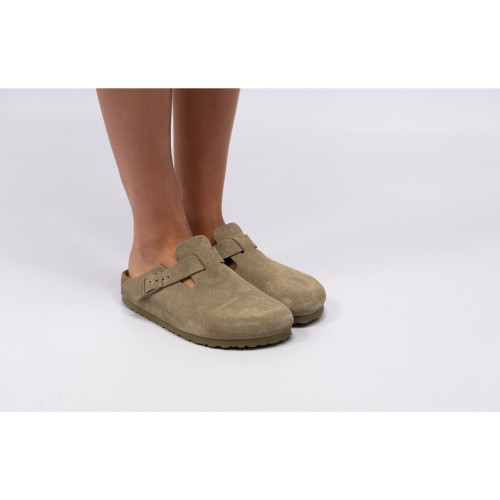Birkenstock Boston Leve Faded Khaki 1025844
