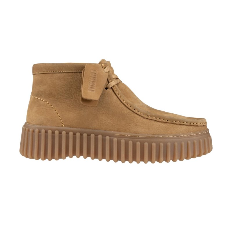 Clarks Torhill Hi Moss Light Tan 26179359
