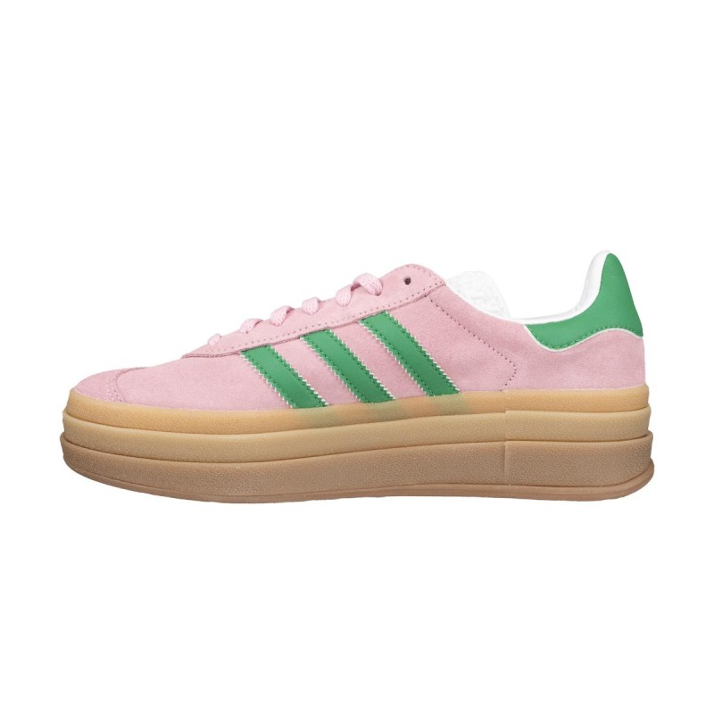 Adidas Gazelle Bold W True Pink/Green/Cloud White IE0420 2