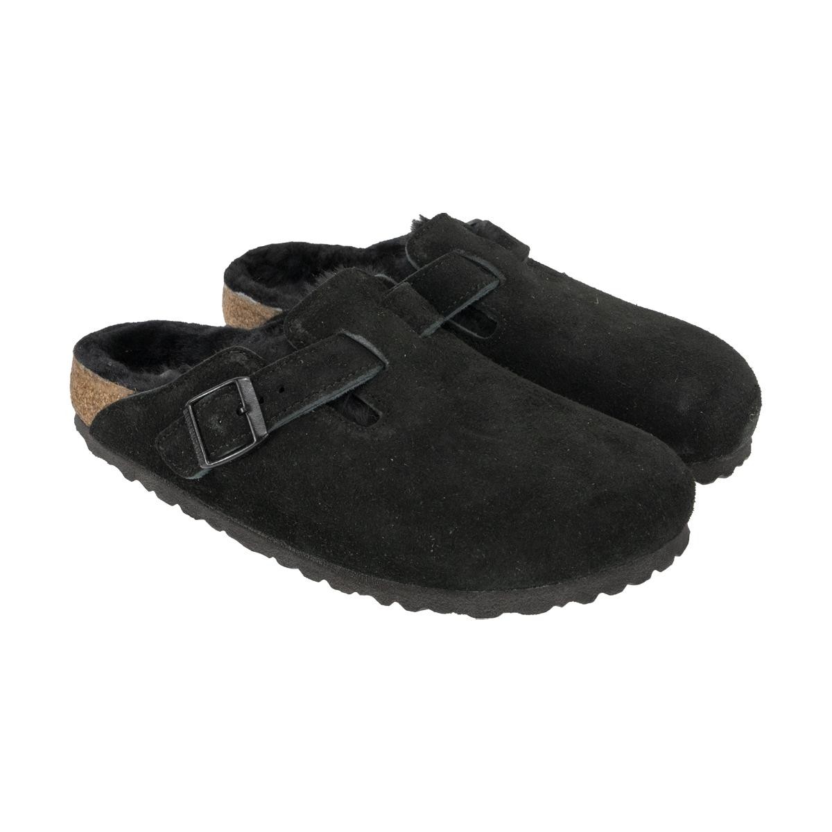 Birkenstock Boston VL Shearling Black 259883