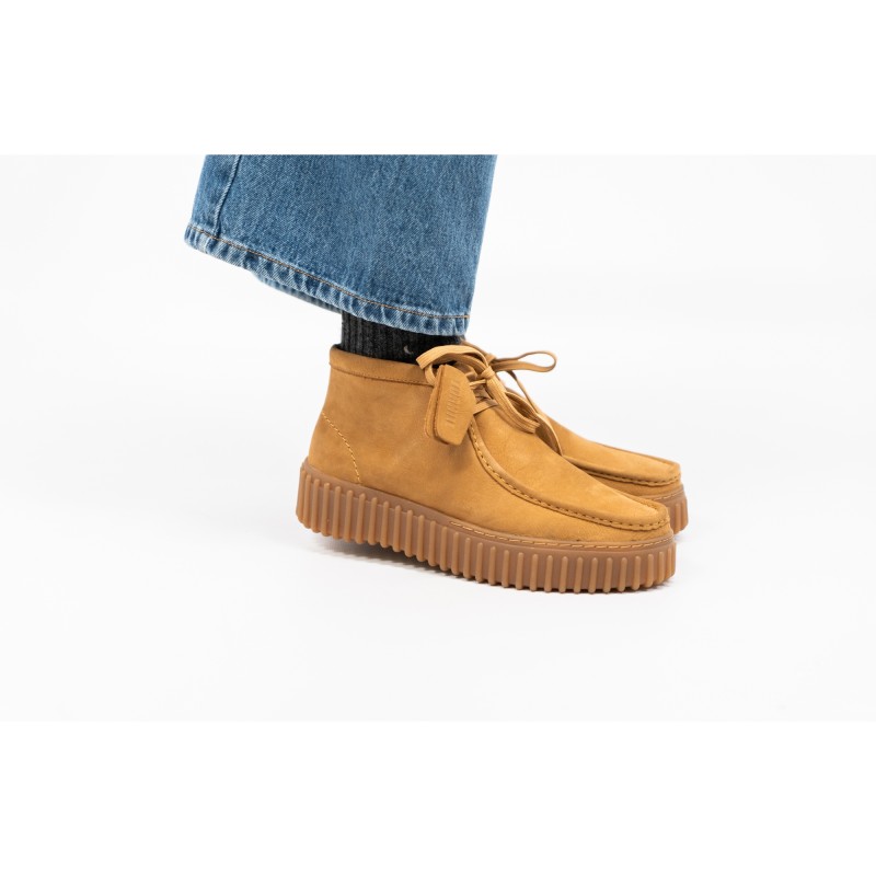 Clarks Torhill Hi Moss Light Tan 26179359 2