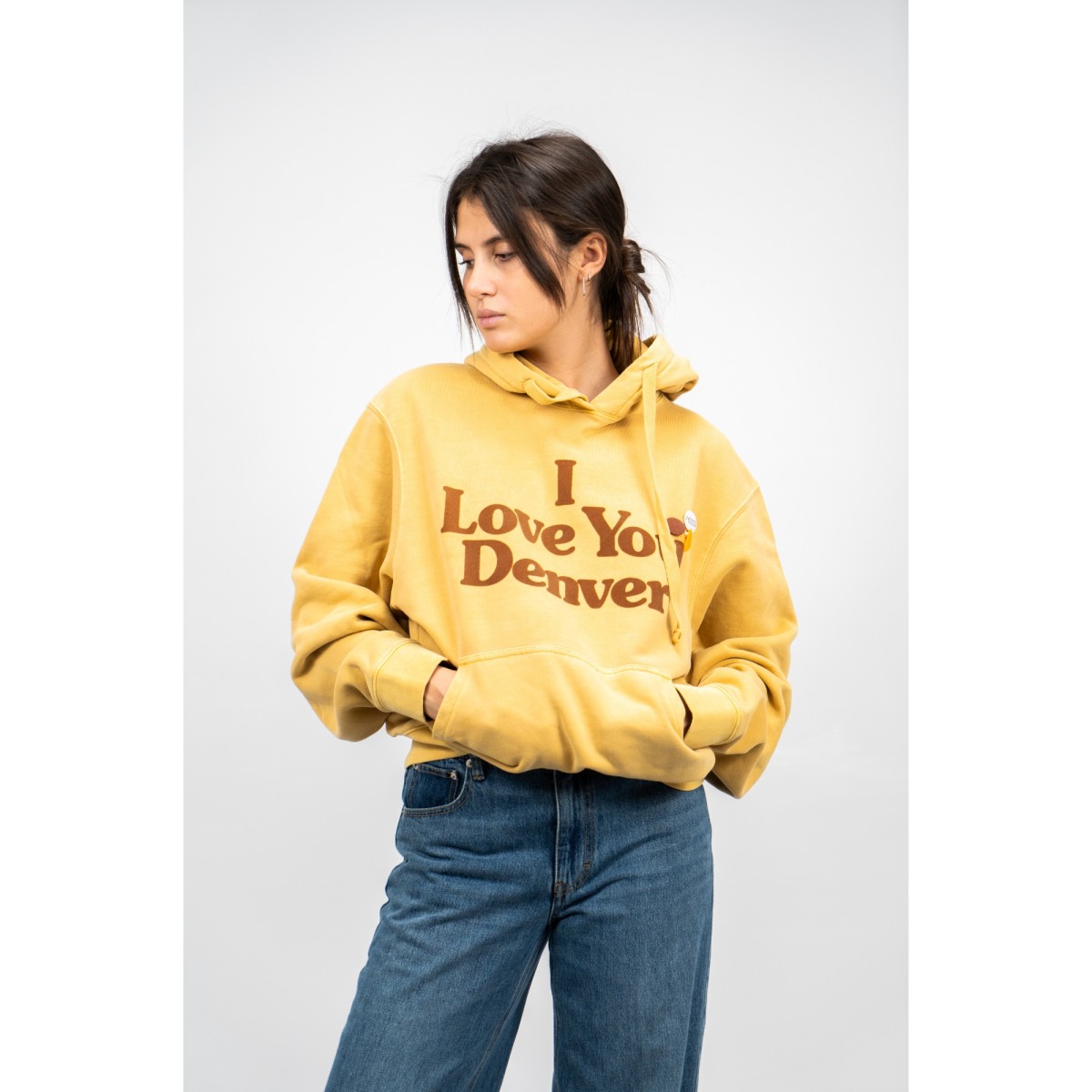 Newtone Sweatshirt Jagger Souvenir Mustard HOJSOUV-MUSTARD