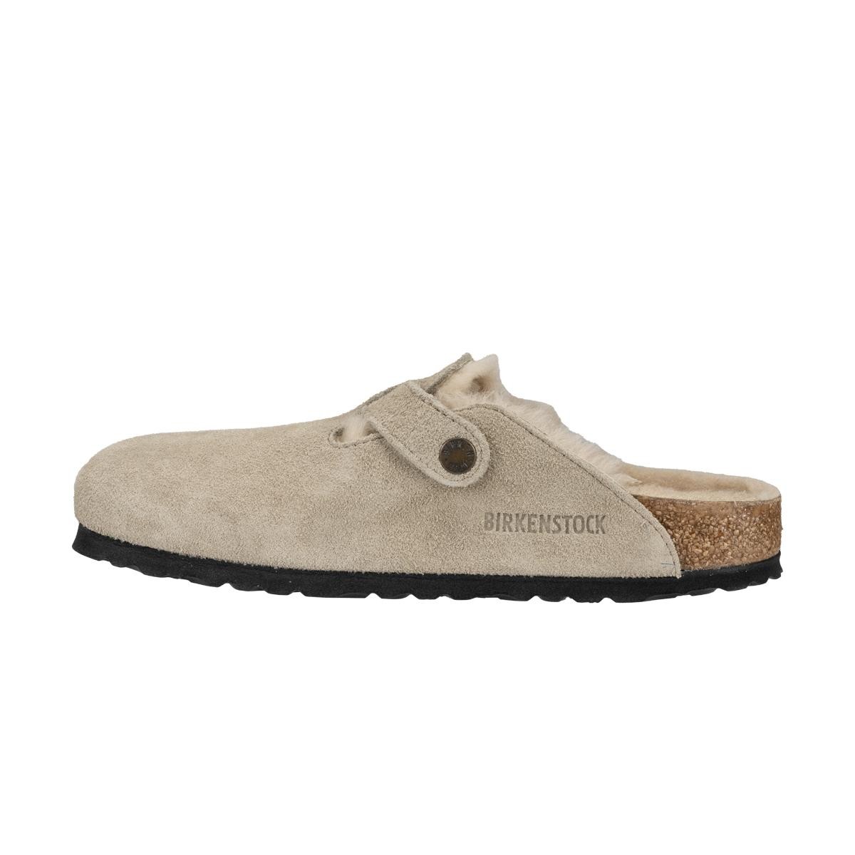 Birkenstock Boston VL Shearling Taupe 1028299