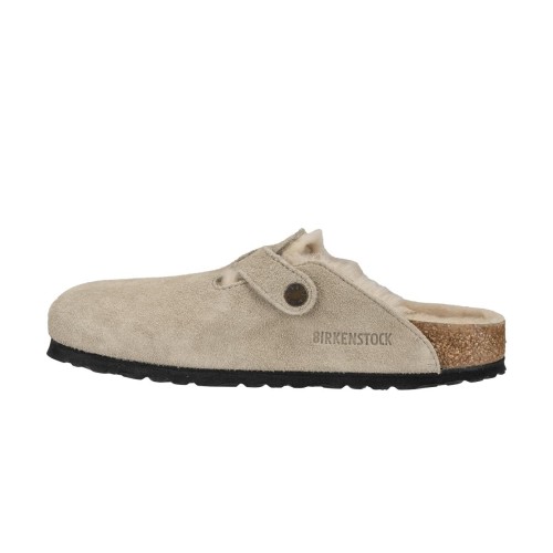 Birkenstock Boston VL Shearling Taupe 1028299