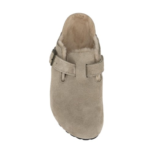 Birkenstock Boston VL Shearling Taupe 1028299
