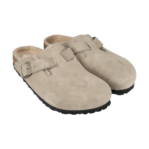 Birkenstock Boston VL Shearling Taupe 1028299