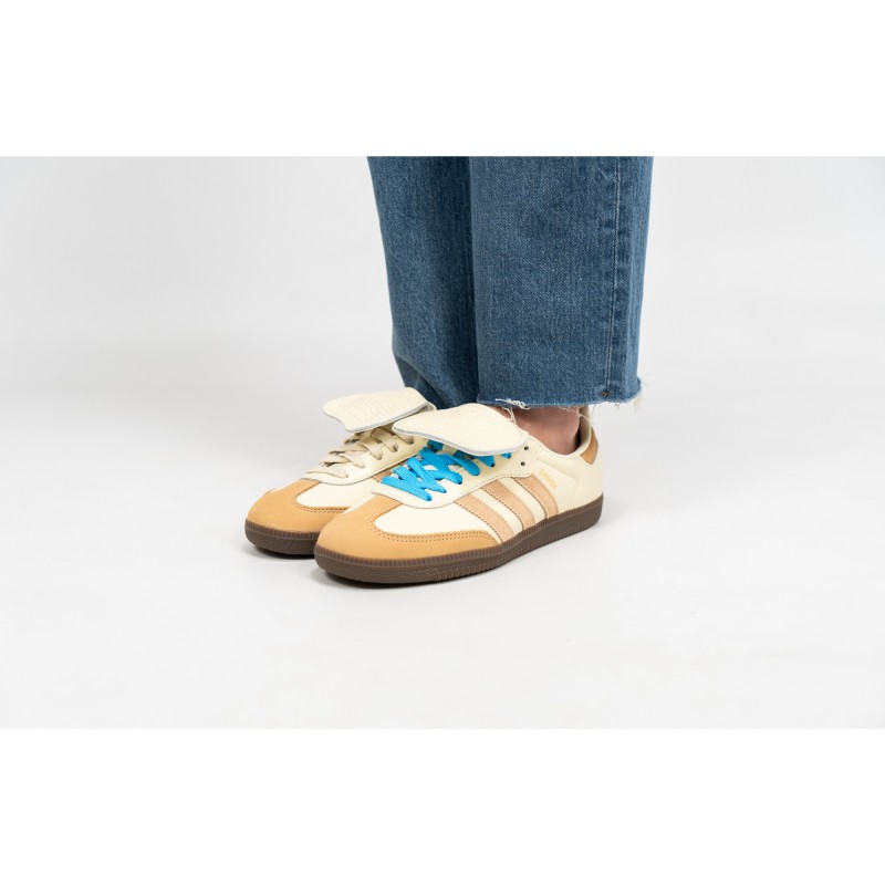 Adidas Samba LT W Cream White/Warm Sandstone/Gold Metallic JH5706 2