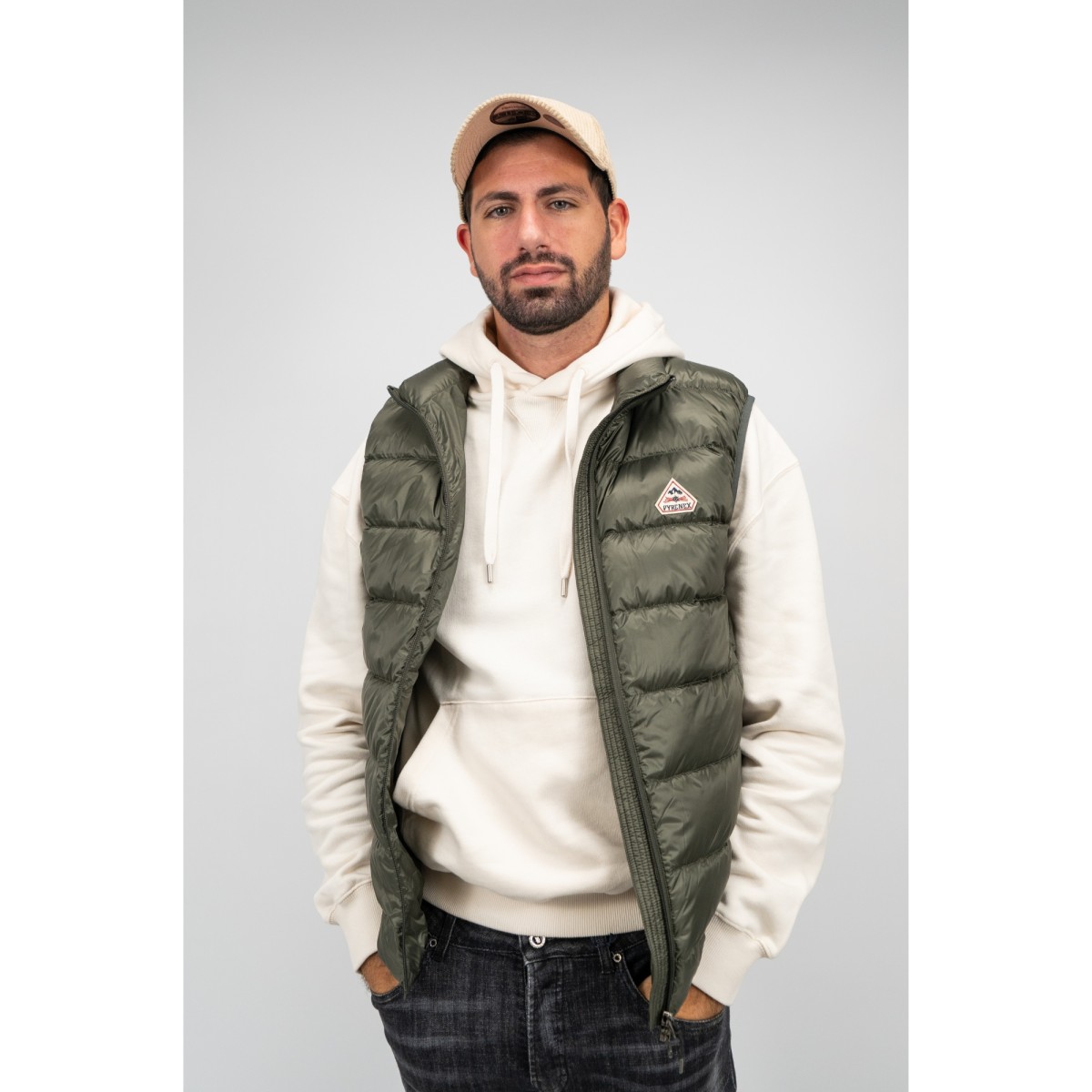 Pyrenex Ariel 2 Vest Deep Khaki HMW003P-DEEP KHAKI