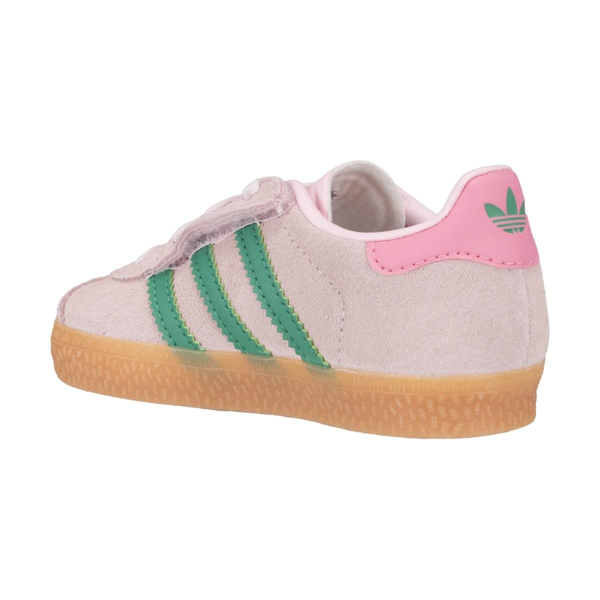 Adidas Gazelle CF EL I Clear Pink/Court Green/Bliss Pink JP7138