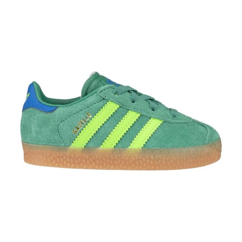 Adidas Gazelle CF EL I Semi Court Green/Solar Green/Blue Bird JP7137