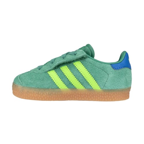 Adidas Gazelle CF EL I Semi Court Green/Solar Green/Blue Bird JP7137