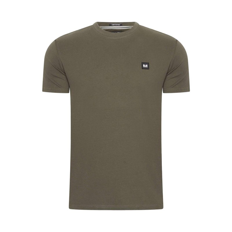 Weekend Offender Cannon Beach Badge Tee Castle Green TS1A01-CASTGREE