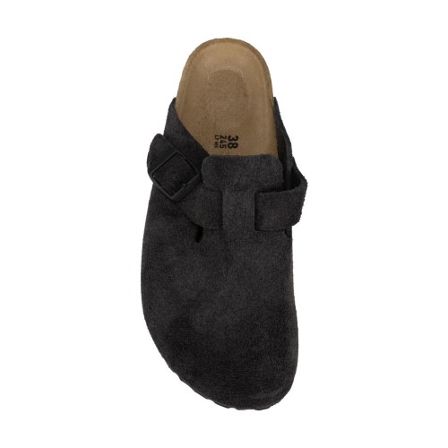 Birkenstock Boston Velvet Grey 1028552