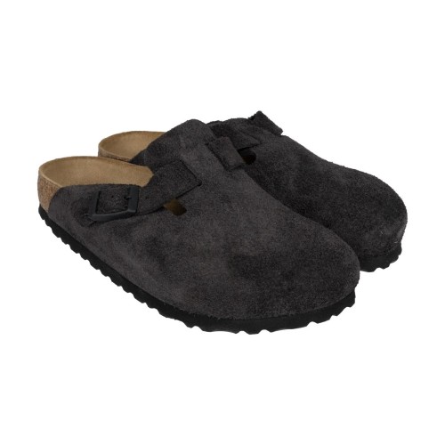 Birkenstock Boston Velvet Grey 1028552