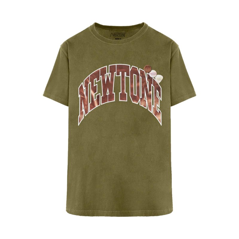 Newtone T-shirt Trucker Tone Kaki TSTTONE-KAKI