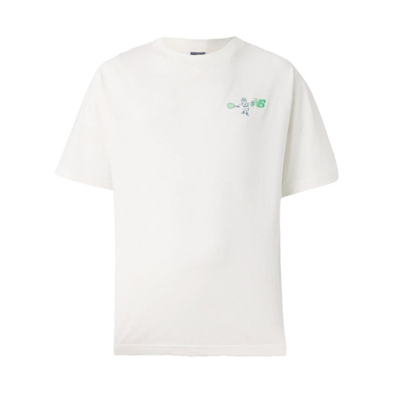 New Balance Athletic Tennis Cartoon Tee Sea Salt MT51903-SST