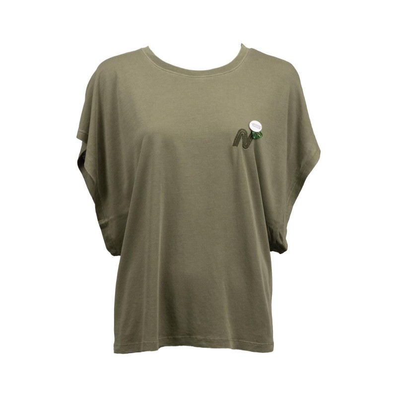 Newtone T-shirt Janet Trade Kaki TSJTRAD-KAKI