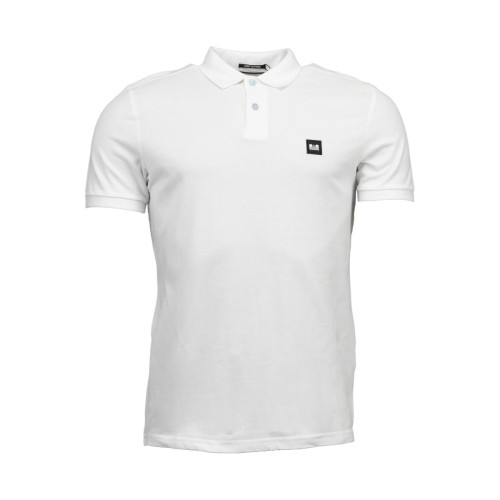 Weekend Offender Caneiros Badge Polo White WOPO100-WHITE