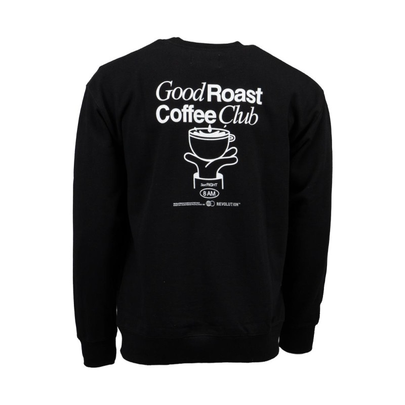 Revolution Printed Crewneck Black 2788 ROA-BLACK 2