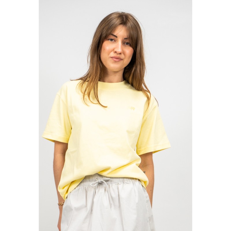 New Balance Athletics Jersey T-Shirt Parchment WT41501-PRC 2