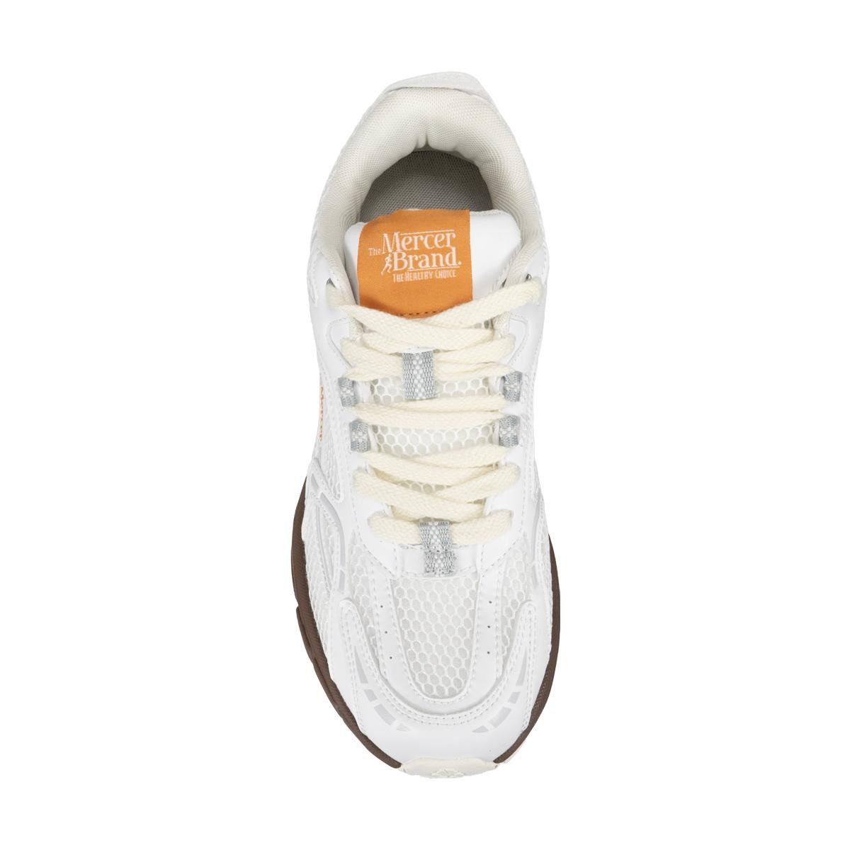 The Mercer Brand.  The Re-Run Grape White/Brown 252002-WHITE-BROWN