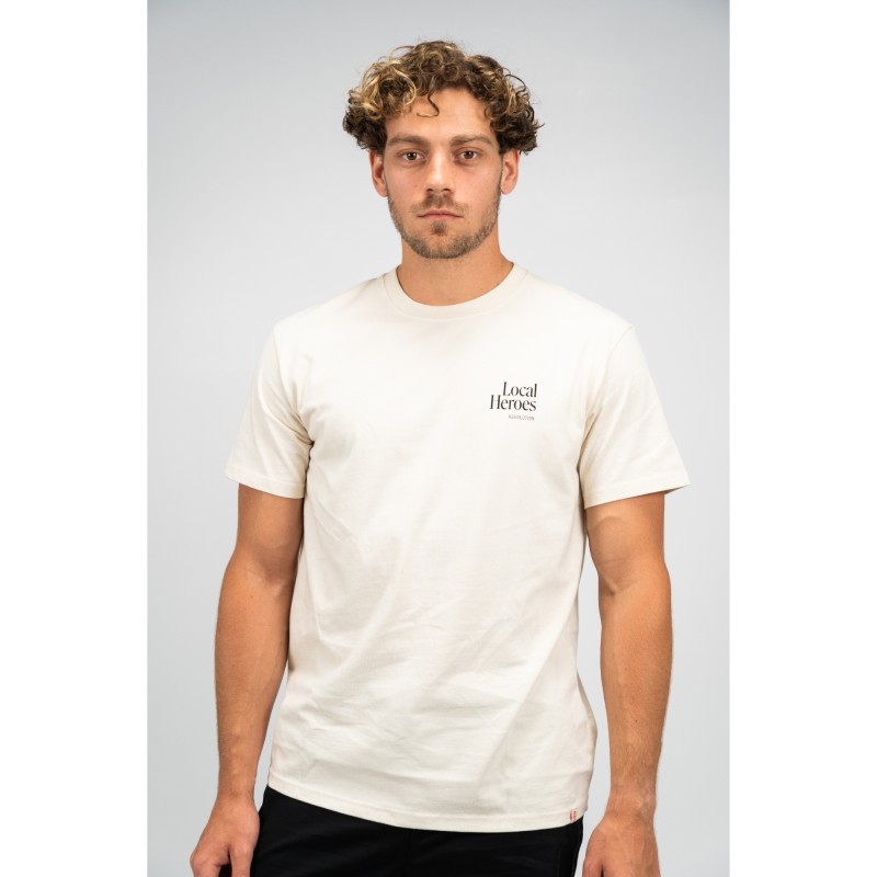 Revolution Printed T-shirt Off White 1387 VID-OFF WHITE 2