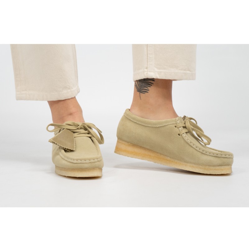 Clarks Wallabee Maple Suede 26155545 2