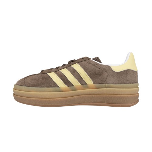 Adidas Gazelle Bold W Earth Strata/Powder Yellow/Cloud White JI2697