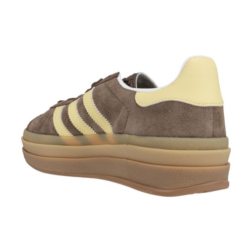 Adidas Gazelle Bold W Earth Strata/Powder Yellow/Cloud White JI2697
